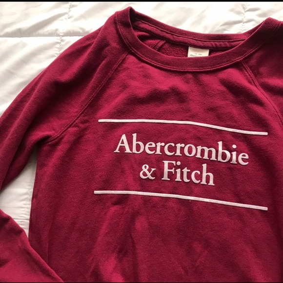 SOLD •Abercrombie & Fitch burgundy sweater - Picture 4 of 4